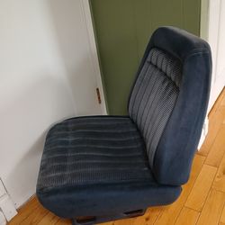 88 89 Driver's Side Seat Blue  Truck Chevy GMC