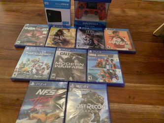 PS4 games and accessories new sealed