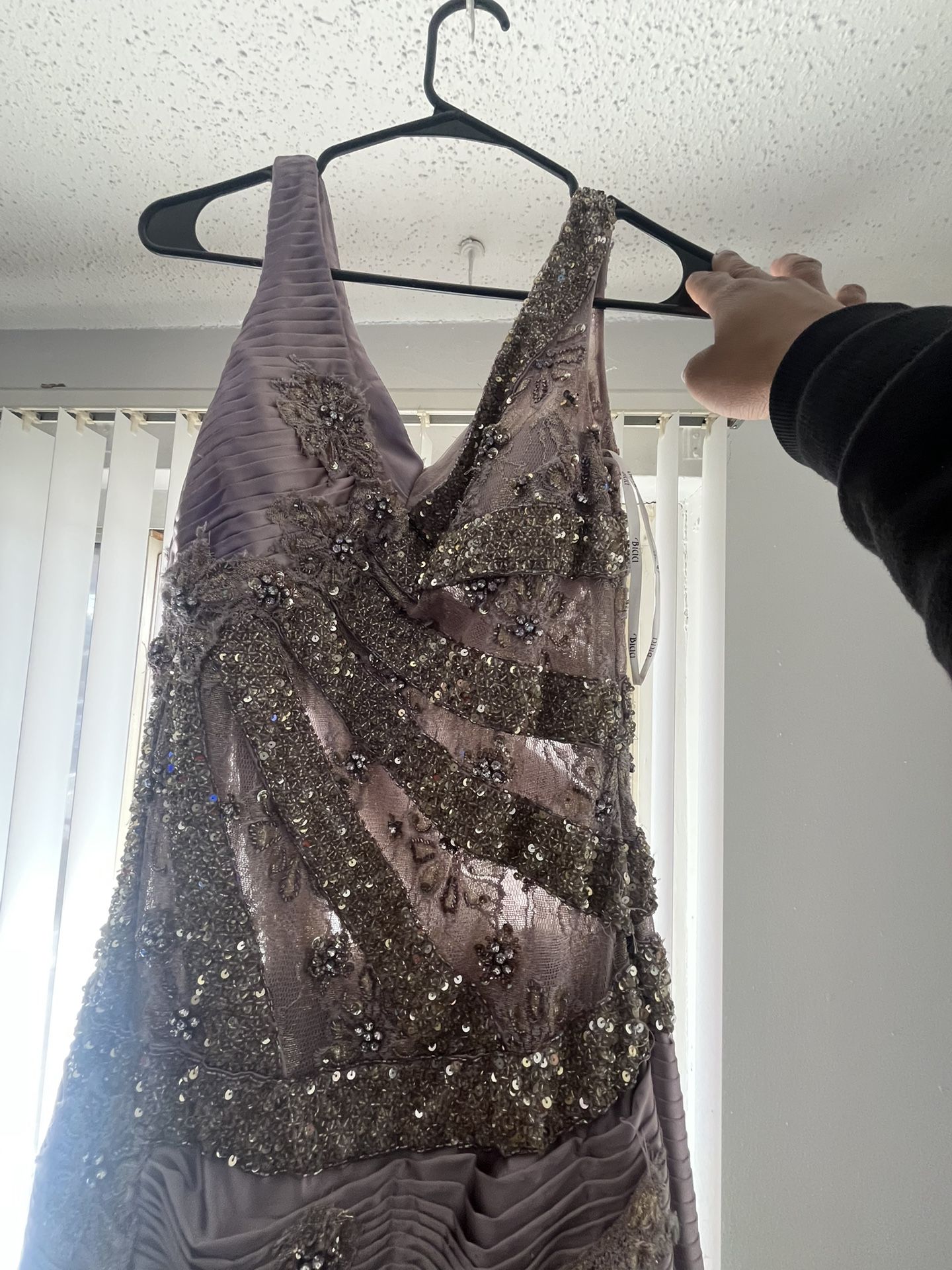 Rose Gold Floral Dress - New