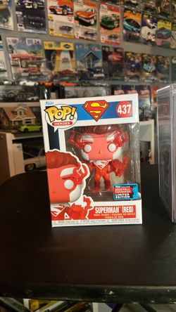 Superman red Funko Pop 