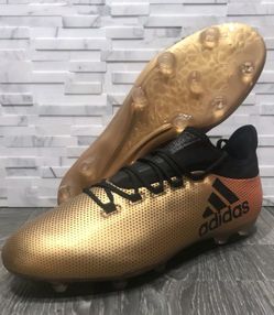 Brand New Adidas Men s X 17.2 Fg Soccer Cleats Tactile Gold Core