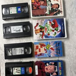 Christmas VHS lot