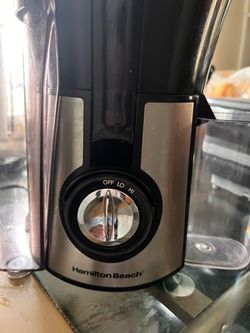 Hamilton beach juicer