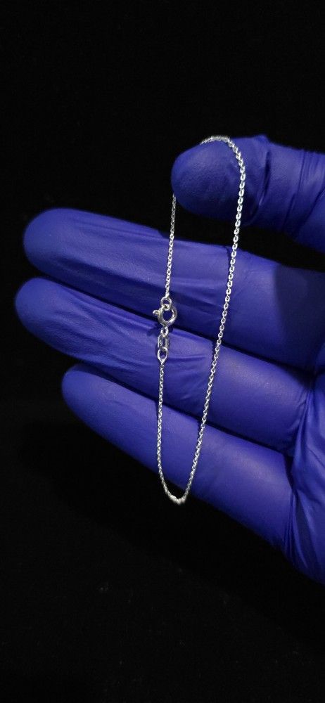 Italian Sterling Silver 7" Anchor Link Bracelet