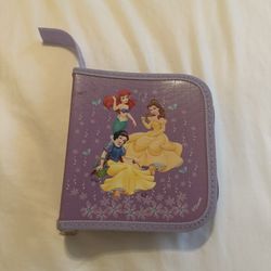 Disney Princess CD Holder Book Case 