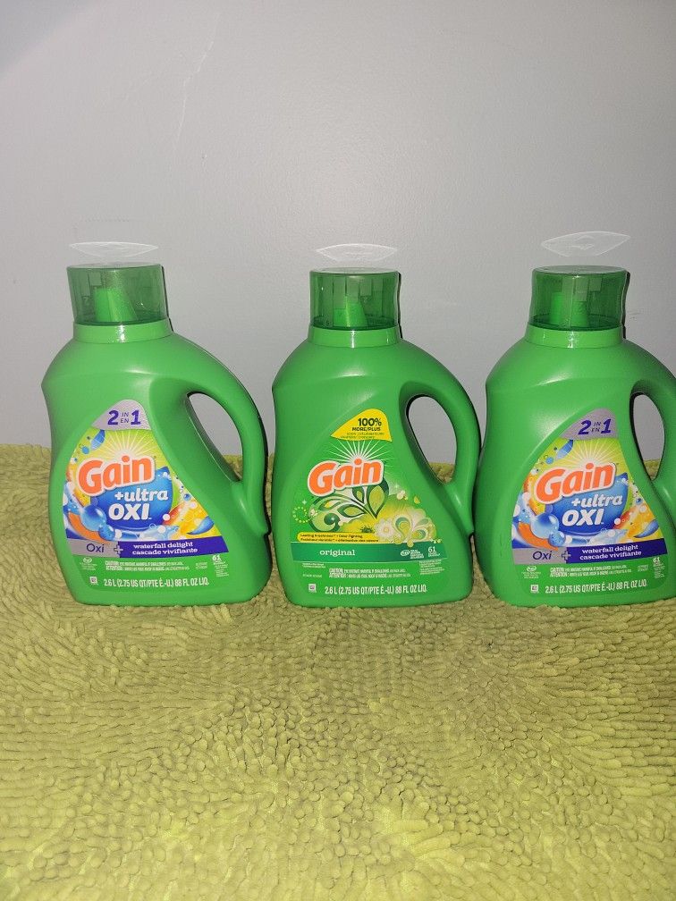 2 Gain+Ultra Oxi /1 Gain Original 88oz