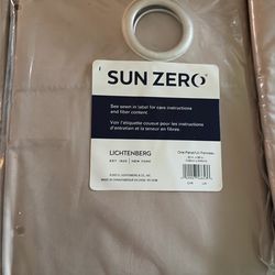 New in package 40x96 curtain- one panel