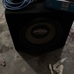 Subwoofer And Amp