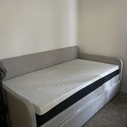bed frame trundle