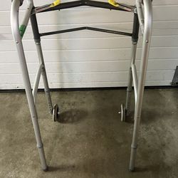 Walker - Folding With Removable Wheels  - New 