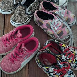 Lot of 5 pairs of 6T/6.5T toddler Shoes