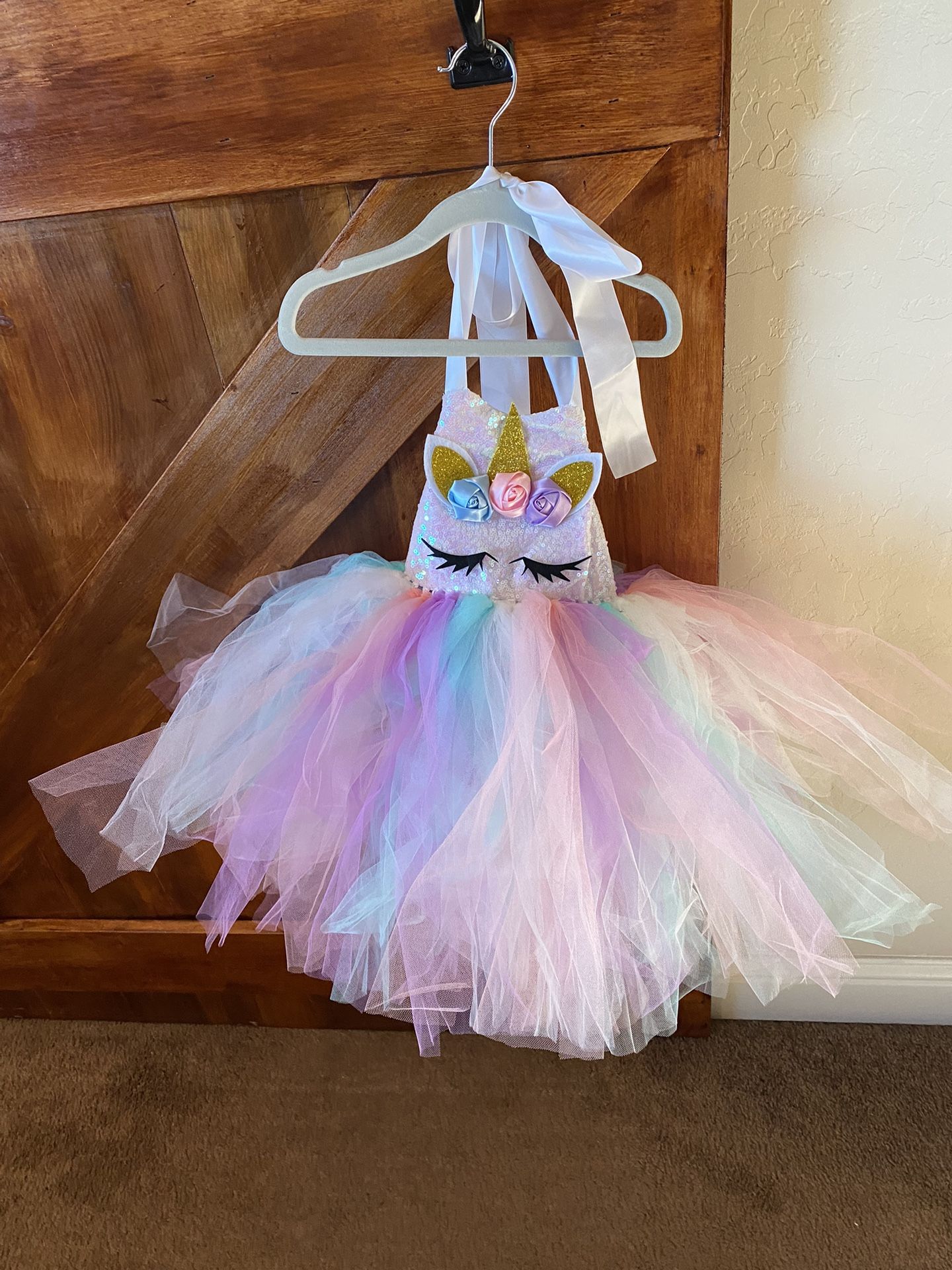 Toddler Unicorn Dress 2-4t
