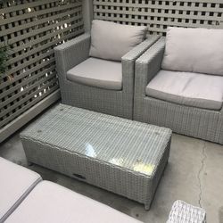 Patio Furniture, Outdoor Furniture Grey Color