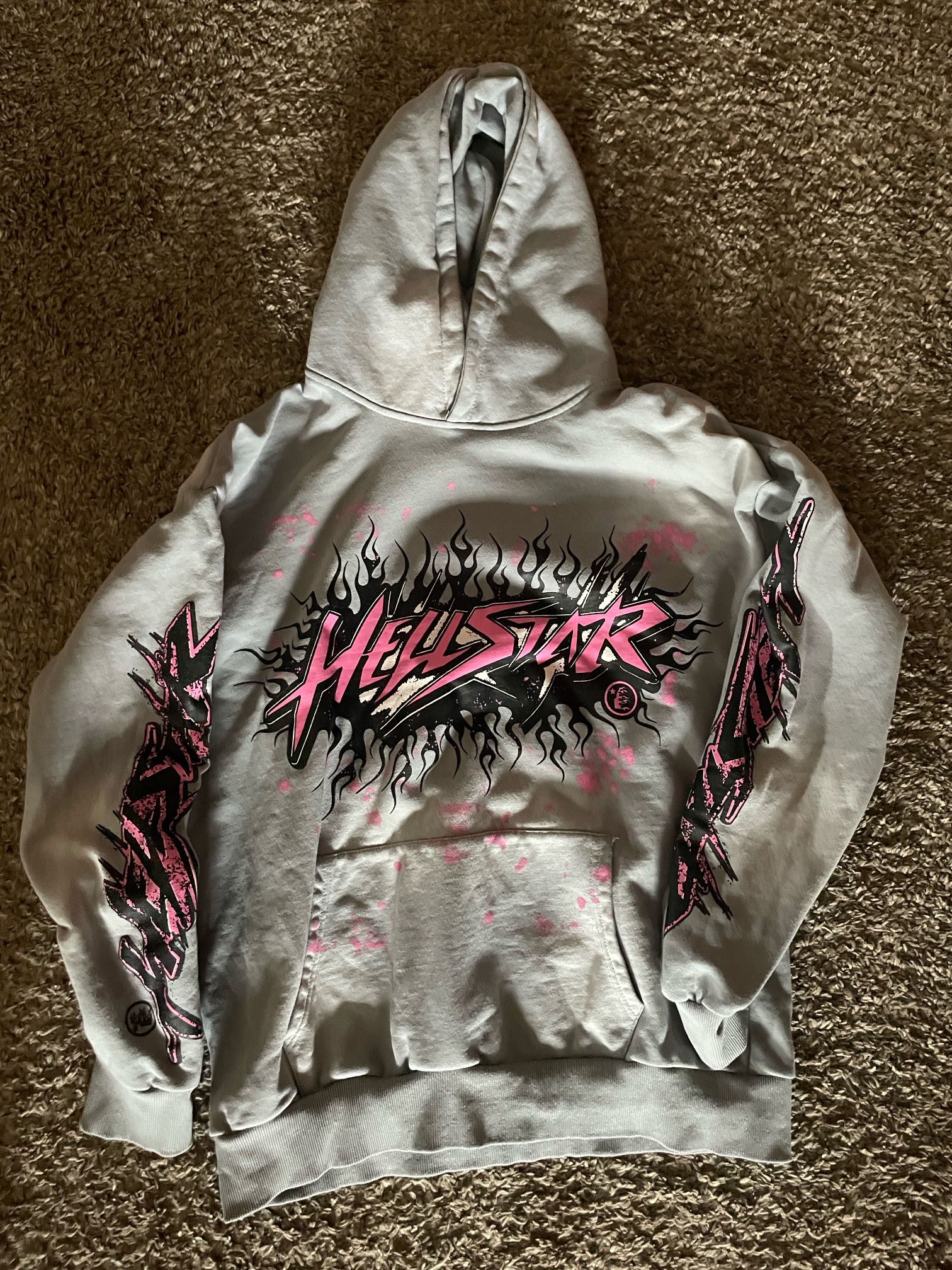 Grey And Pink Hellstar