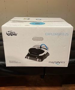Dolphin (2026 Model) Explorer E25 Wi-Fi Automatic Robotic Pool Vacuum Cleaner, Wall Climbing Scrubber Brush, Ideal for Inground Pools up to 50 FT