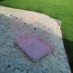 PINK DOG CRATE