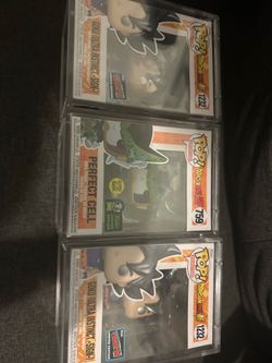 Dragon ball super and dragon ball z funko pops