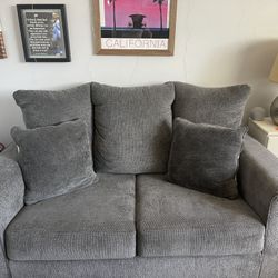 Grey Fabric Couch