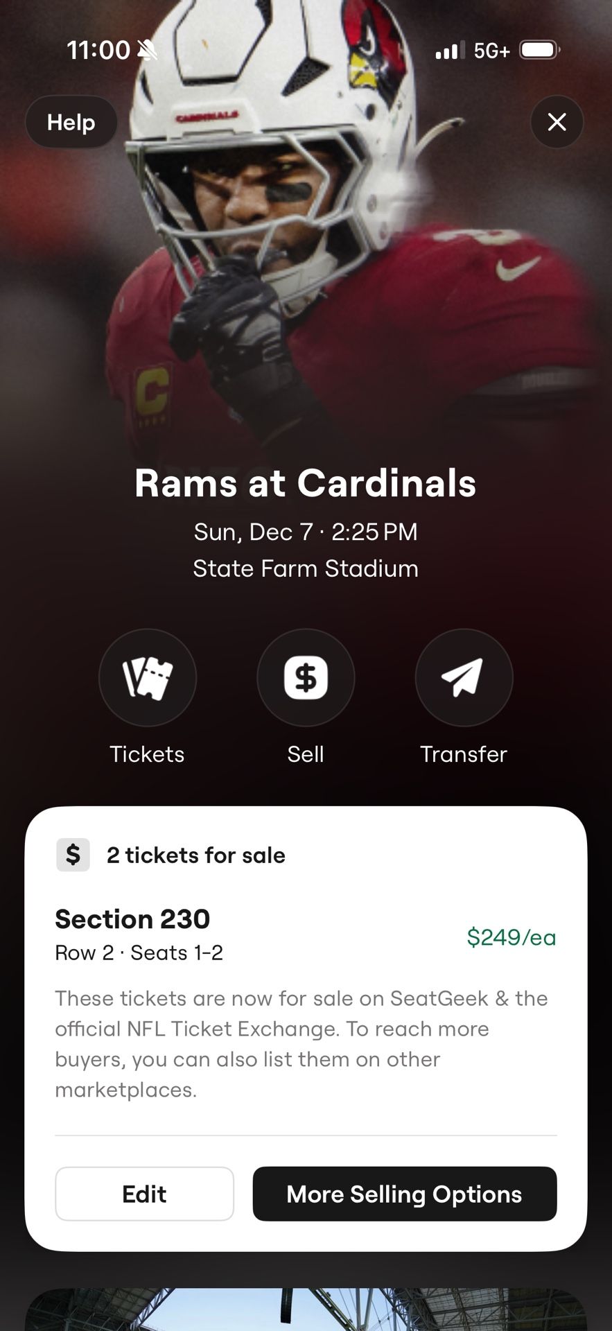 Rams at Cardinals 
