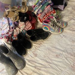 Girls Bulk Cloth And Shoes