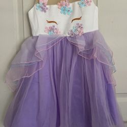 UNICORN DRESS SZ 6/7