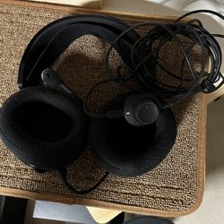 Steel Series Headphones With Volume Adjustment