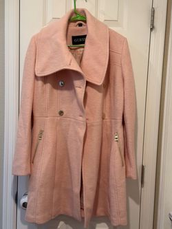 Guess peplum peacoat