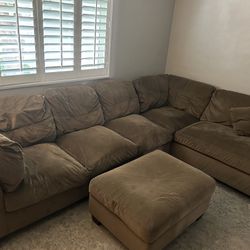 Free Couch With Ottoman 