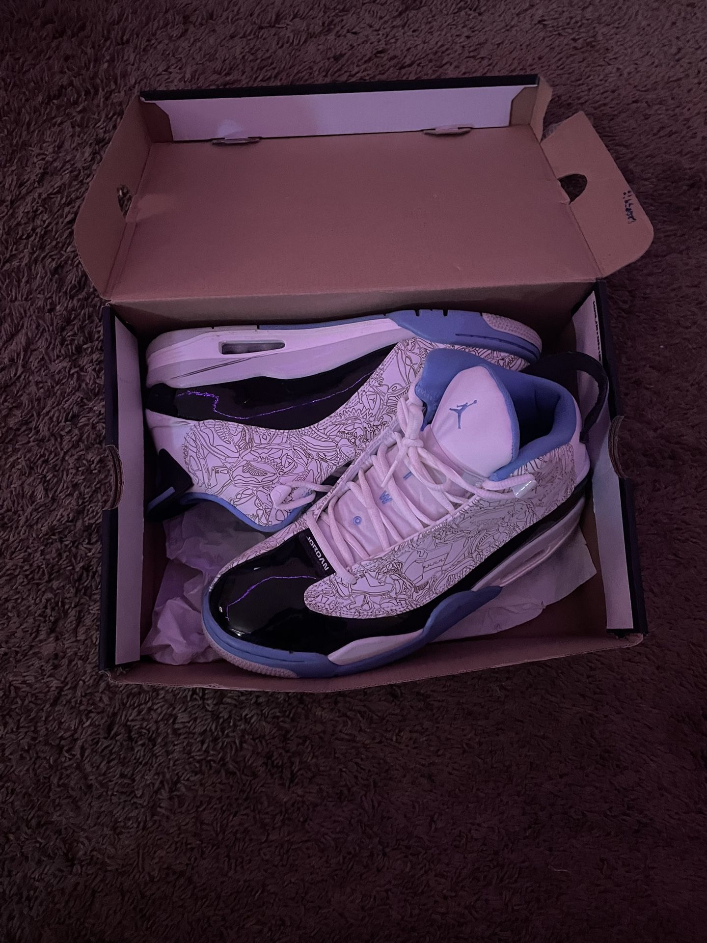 JORDAN DUB ZERO LEGEND BLUES