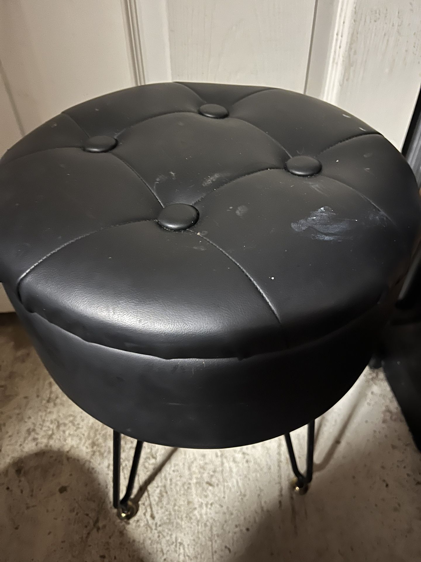 Stool Chair With Storage