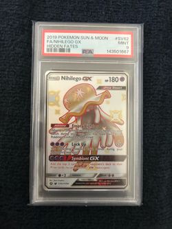 Pokémon psa 9 Nihilego hidden fates