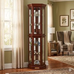 Elegant Pulaski Curio Cabinet