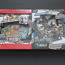 Pokemon TCG: Sam’s Club Black Bolt Binder + Poster Collection Bundle *FACTORY SEALED*