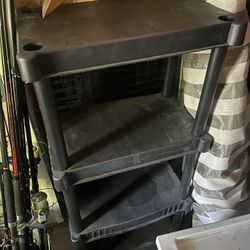 Plastic Garage Shelf