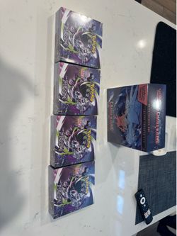 Willing to trade Pokemon cards or Etbs
