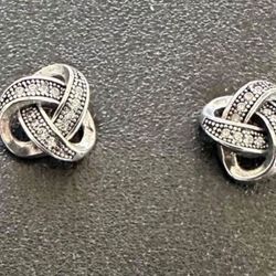Sterling Silver Studs Earrings 