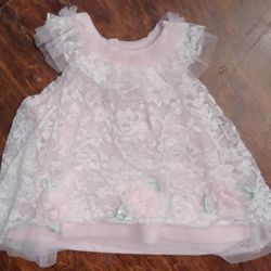 Lacey Pink Dress