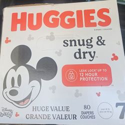 Huggies Size 7 80 Count $40