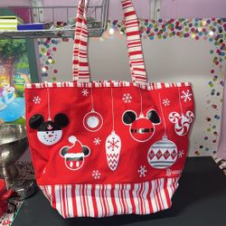 Disney Christmas Tote Bag NEW