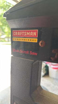 Craftsman 20” Variable Speed Scroll Saw with Stand – Shop Ready