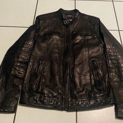 Levi’s Vintage Cafe Racer Leather Jacket 