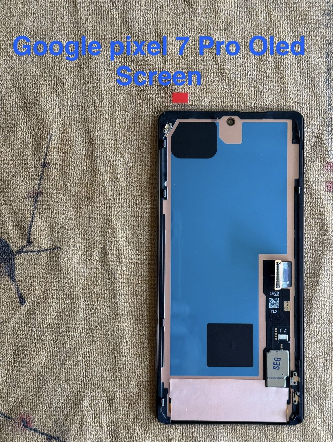 Pixel 7 Pro OLED Screen – No Fingerprint Sensor (Premium Quality)