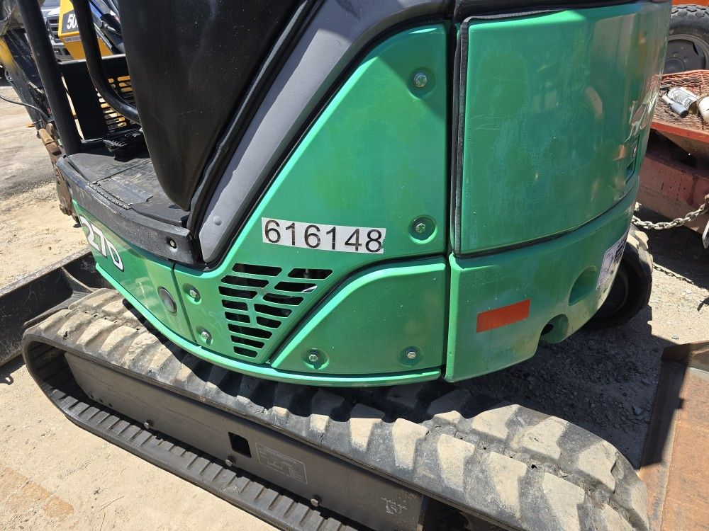 john deere 27d excavator 500 hours