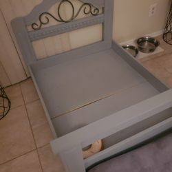 Wood Dog Bed