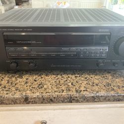 Kenwood Stereo Reciever With Polk Audio Speakers