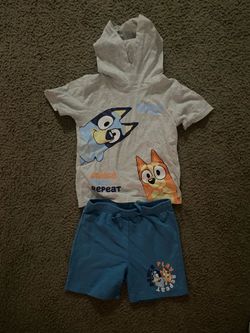 BLUEY TODDLER BOY SET XS 5T