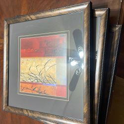 2005 Asian Blocks 4 Pc.  Framed Prints $100