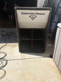 Cerwin-Vegas (no cables just speakers)