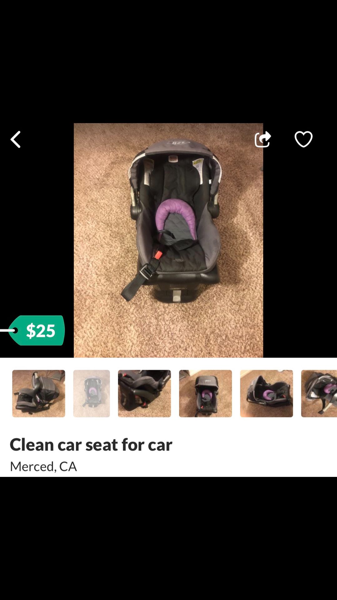 Baby car seat ObO