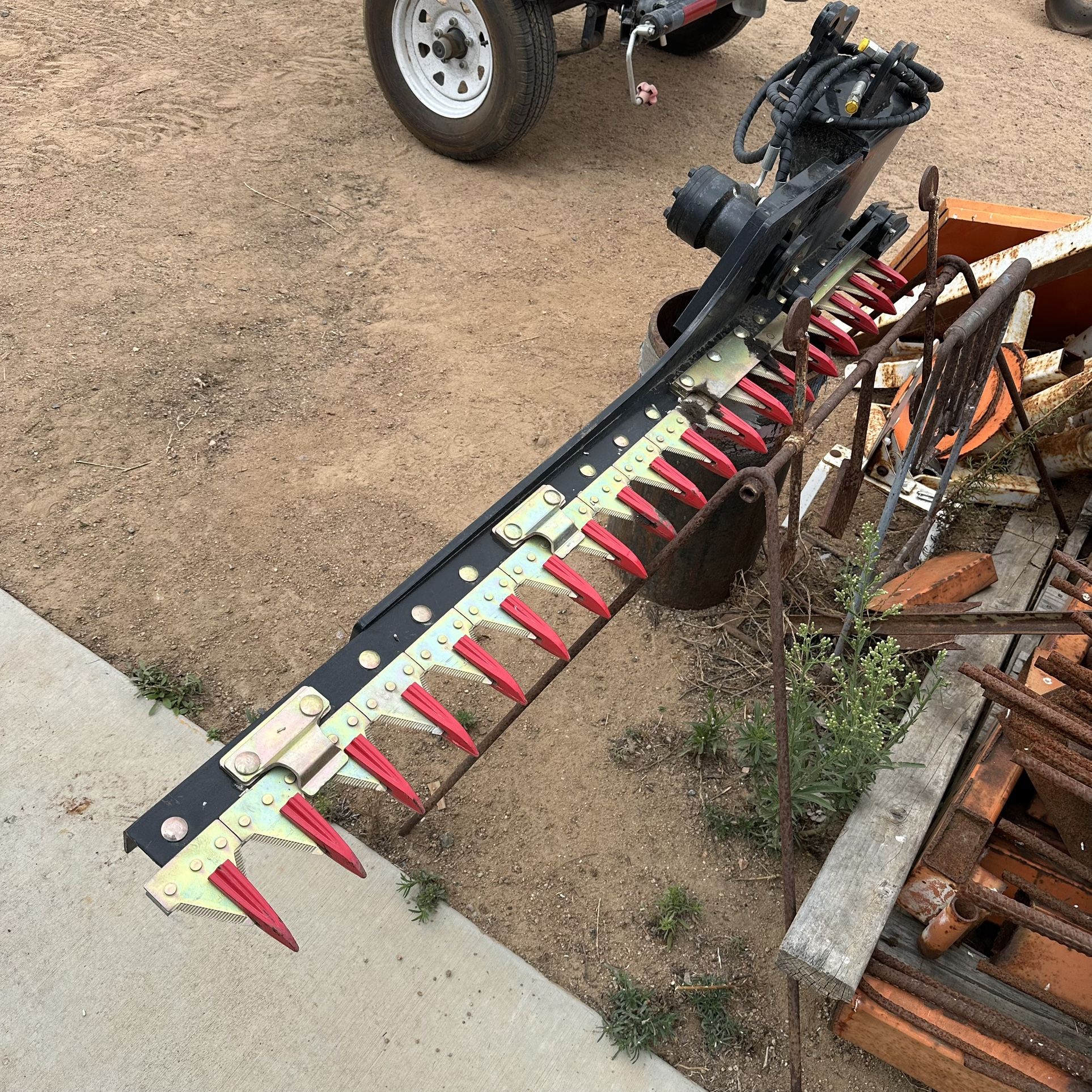 Brand New 59" Sickle Bar Mower Attachment for Mini Excavators